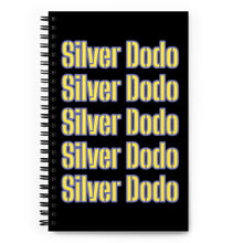 Load image into Gallery viewer, Libreta de puntos Silver Dodo negra
