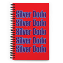 Load image into Gallery viewer, Libreta de puntos Silver Dodo roja
