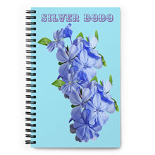 Load image into Gallery viewer, Libreta de puntos flor grande lila azul