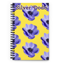 Load image into Gallery viewer, Libreta de puntos estampado flores amarilla