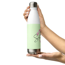 Cargar imagen en el visor de la galería, Botella de agua de acero inoxidable Silver Dodo verde