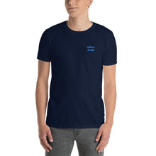 Load image into Gallery viewer, Camiseta de manga corta unisex Zuzani letras azules
