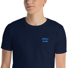Load image into Gallery viewer, Camiseta de manga corta unisex Zuzani letras azules