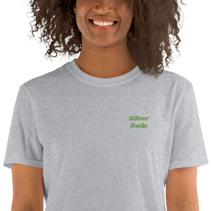 Camiseta de manga corta unisex  Zuzani letras verdes