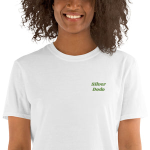 Camiseta de manga corta unisex  Zuzani letras verdes