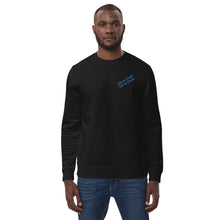 Load image into Gallery viewer, Sudadera eco unisex letras azules doble