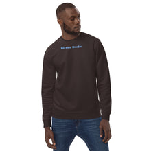 Load image into Gallery viewer, Sudadera eco unisex letras azules