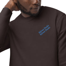 Load image into Gallery viewer, Sudadera eco unisex letras azules doble
