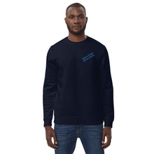 Load image into Gallery viewer, Sudadera eco unisex letras azules doble