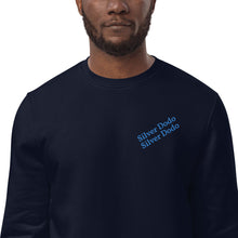 Load image into Gallery viewer, Sudadera eco unisex letras azules doble