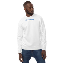 Load image into Gallery viewer, Sudadera eco unisex letras azules