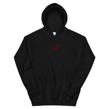 Load image into Gallery viewer, Sudadera con capucha unisex letras burdeos