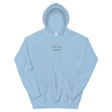 Load image into Gallery viewer, Sudadera con capucha unisex letras grises