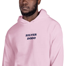 Load image into Gallery viewer, Sudadera con capucha unisex letras azul oscuro