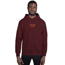 Load image into Gallery viewer, Sudadera con capucha unisex letras naranjas