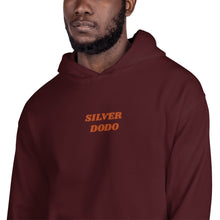 Load image into Gallery viewer, Sudadera con capucha unisex letras naranjas