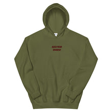 Load image into Gallery viewer, Sudadera con capucha unisex letras burdeos