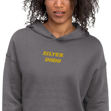 Load image into Gallery viewer, Sudadera Crop con Capucha Luba bordado amarillo