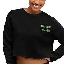 Load image into Gallery viewer, Sudadera Crop Leva bordado lateral verde
