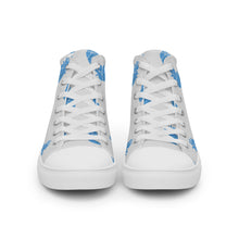 Load image into Gallery viewer, Zapatillas de lona de caña alta para mujer corazones