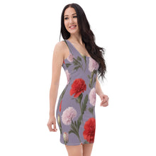 Load image into Gallery viewer, Vestido ajustado Silken Carnations
