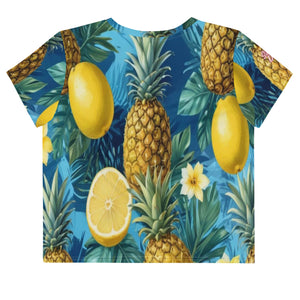 Camiseta corta all over Tropical Twist