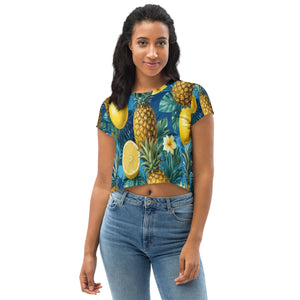 Camiseta corta all over Tropical Twist