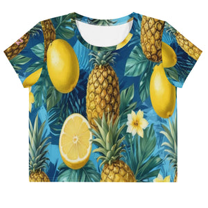 Camiseta corta all over Tropical Twist