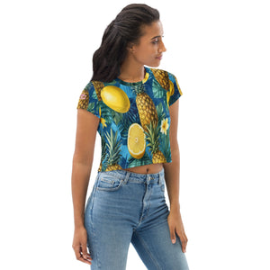 Camiseta corta all over Tropical Twist