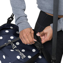 Load image into Gallery viewer, Bolsa de viaje Midnight Polka Elegance
