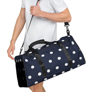 Bolsa de viaje Midnight Polka Elegance