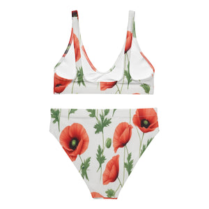 Bikini reciclado talle alto Brisa de Amapolas