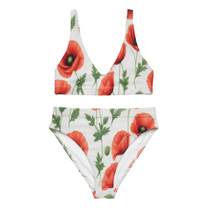 Bikini reciclado talle alto Brisa de Amapolas