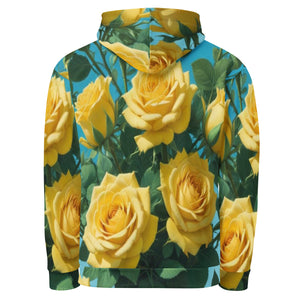 Sudadera unisex Golden Bloom