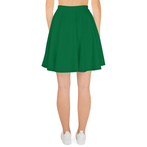 Falda skater Silvana verde joya