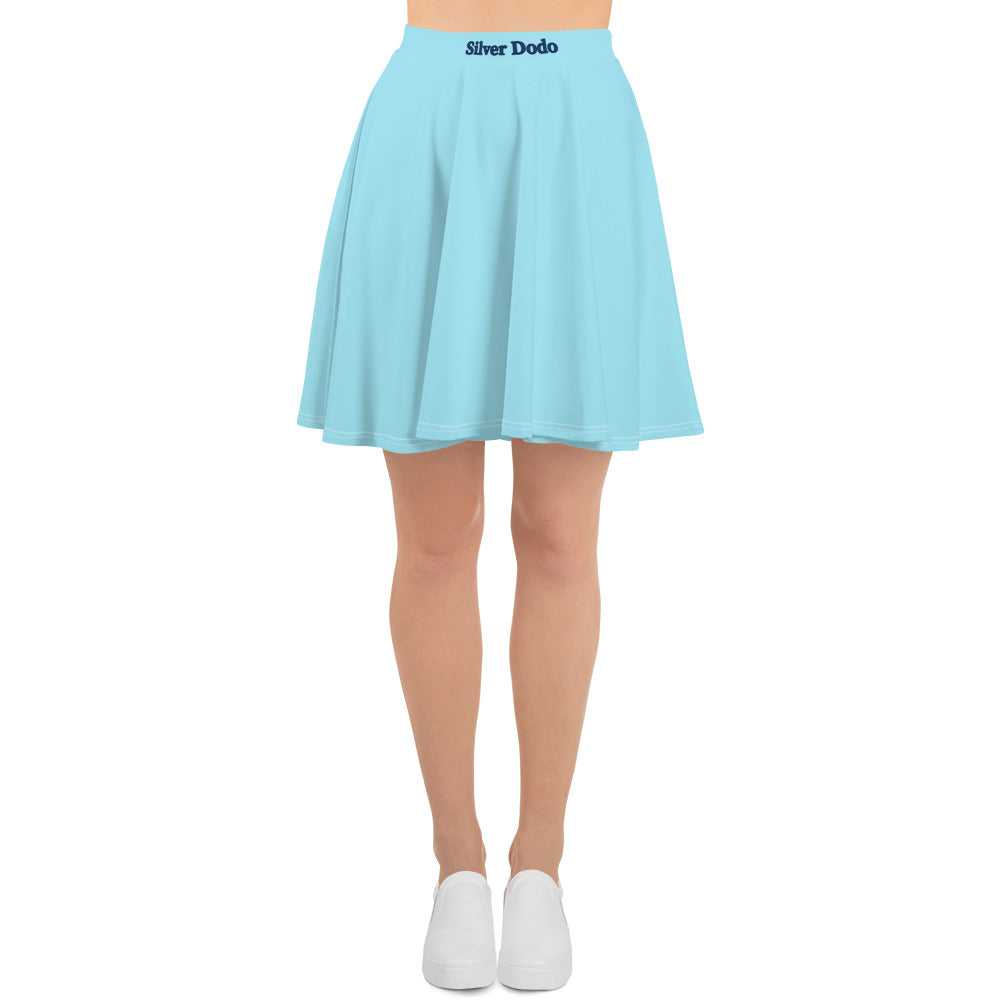 Falda skater azul ventisca