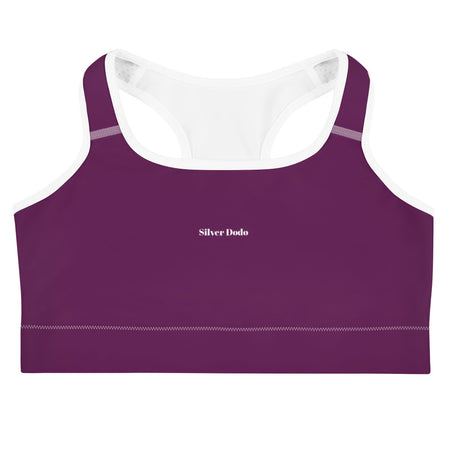 Sujetador deportivo tyrian purple basic