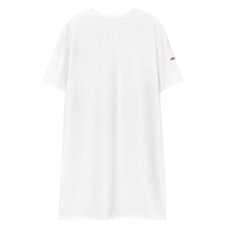 Vestido camiseta AGLAË blanco