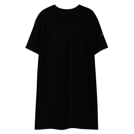 Vestido camiseta AGLAË negro