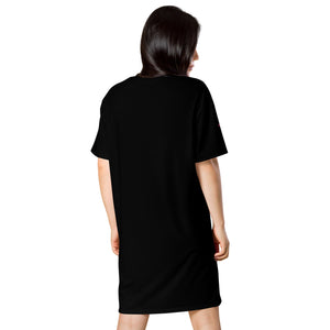 Vestido camiseta AGLAË negro