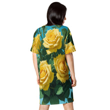 Load image into Gallery viewer, Vestido camiseta Golden Bloom
