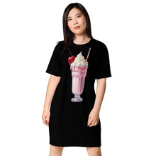 Load image into Gallery viewer, Vestido camiseta Maira negro
