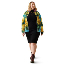 Load image into Gallery viewer, Chaqueta bomber unisex Golden Bloom
