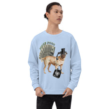 Load image into Gallery viewer, Sudadera unisex Gangster azul hawkes
