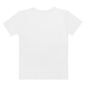 Camiseta para mujer Blue Elegance blanco