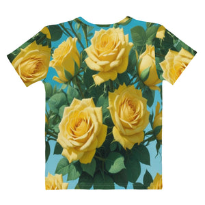 Camiseta para mujer Golden Bloom