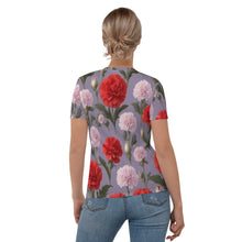 Load image into Gallery viewer, Camiseta para mujer Silken Carnations
