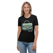 Load image into Gallery viewer, Camiseta para mujer Anka negro
