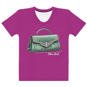 Camiseta para mujer Anka red violet