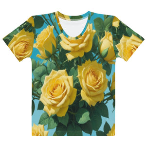 Camiseta para mujer Golden Bloom